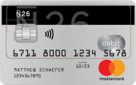 n26 mastercard kreditkarte
